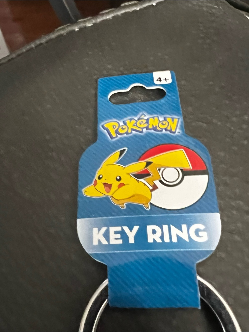Pikachu Key Ring - Yellow